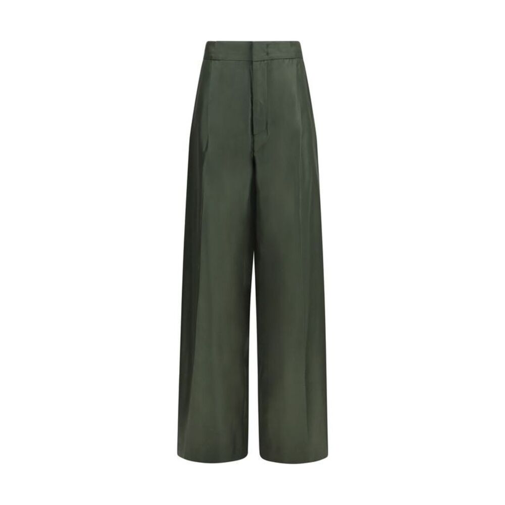 SA SU PHI Bicolor Silk Casual Women's Pants